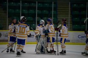 Team SJHL opens up Viking Cup with a victory over Midland University