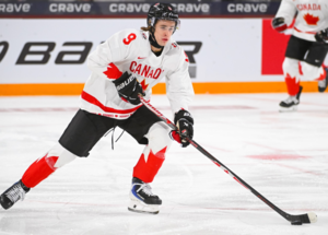 Medicine Hat Tigers alum Gavin McKenna leads Canada to statement win over Denmark at World Juniors