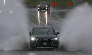 Torrential rain shuts and washes out highways in B.C.'s north coast