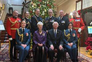 Lieutenant Governor McIntyre welcomes the New Year at Government House