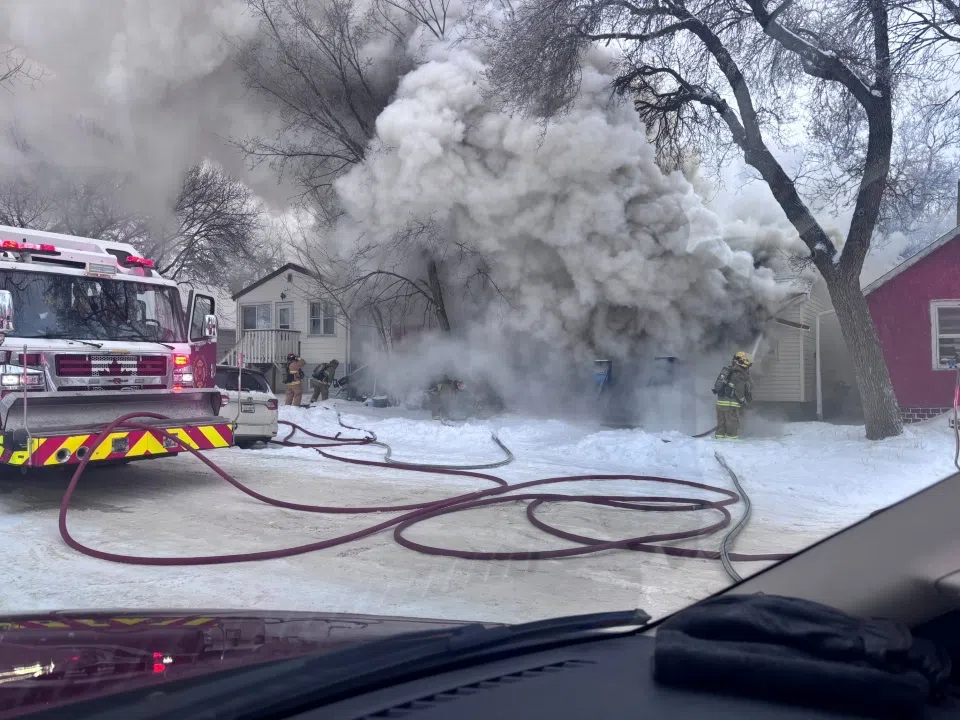 One person injured in house fire in Regina