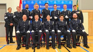 10 new recruits take the oath to serve Regina