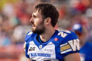 Regina native Ethan Ball explains what it’s like to play for Blue Bombers after growing up a Riders fan