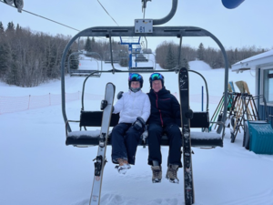 Father-daughter duo ski Sask. hills to inspire youth-led change across Canada