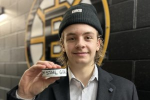 Moore offence when Gunner is on the ice for two Estevan teams