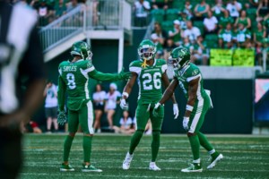 ‘He’s a difference-maker’: Riders’ GM Jeremy O’Day explains why Saskatchewan re-signed All-CFL DB Tevaughn Campbell
