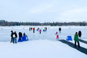 Winter coming alive at the Rink on Wascana