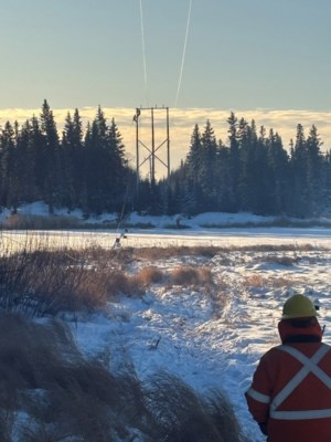 Firearms damage found near power line that failed, causing outage: Manitoba Hydro