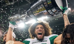 Fan favourite Kian Schaffer-Baker signs two-year contract extension with Saskatchewan Roughriders