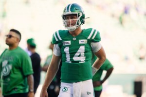 QB Jack Coan signs one-year contract extension with Saskatchewan Roughriders