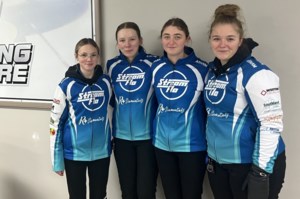 Rotating fours bonspiel provides new spin for youth curling
