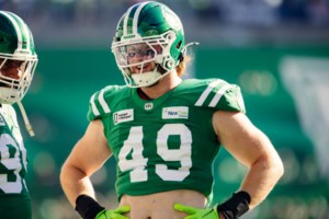 Saskatchewan Roughriders re-sign Canadian DL Lake Korte-Moore