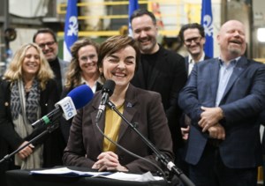QC Minister Christine Fréchette is entering CAQ leadership race