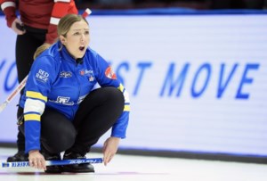 Nova Scotia's Stevens books playoff ticket with victory over Armstrong at Scotties