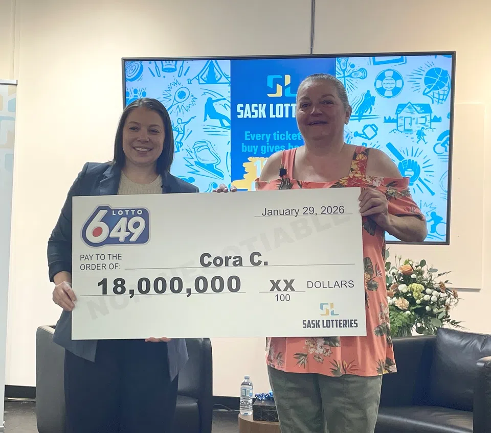 Screams in the pharmacy aisle: Sask. woman wins $18M jackpot