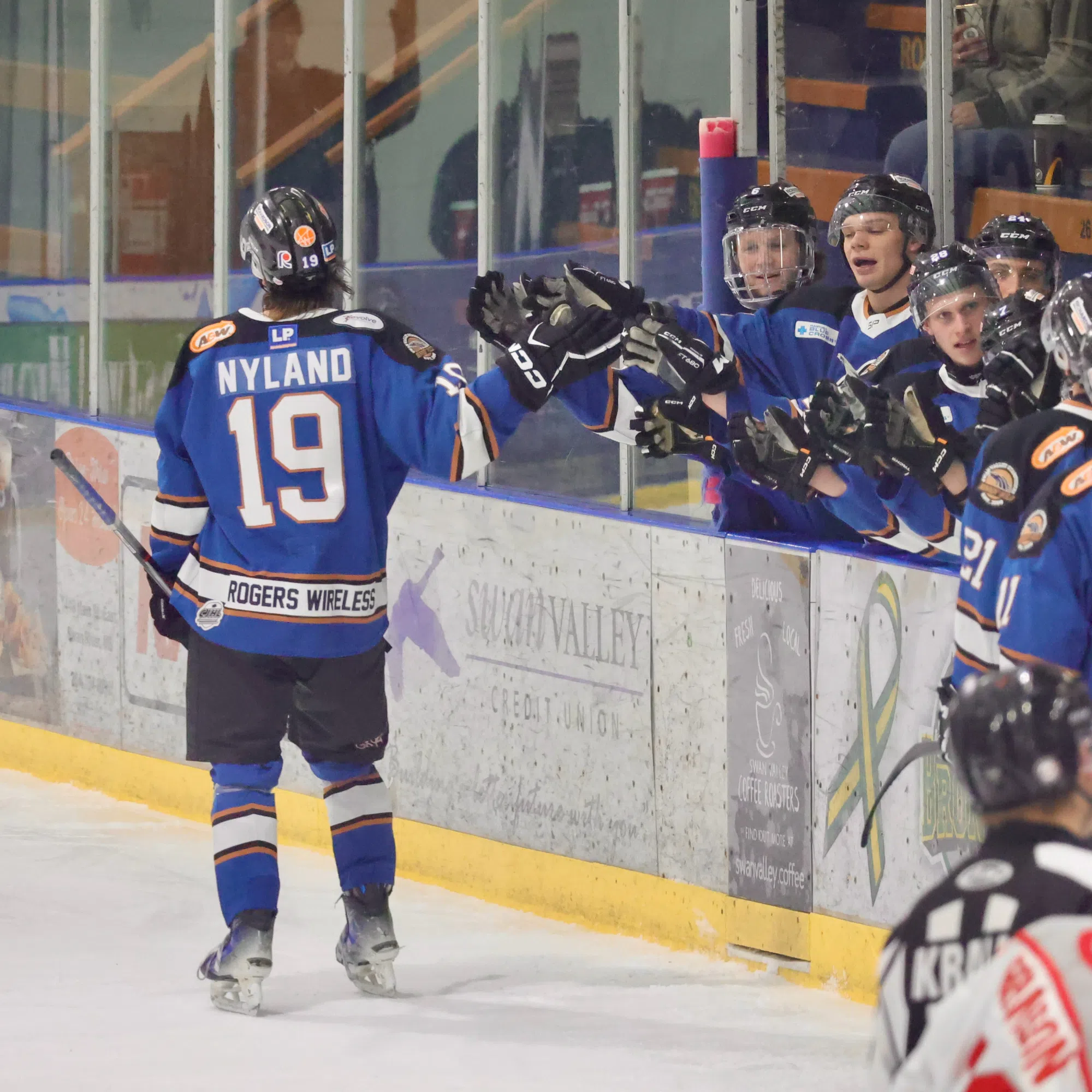 Swan Valley Stampeders earn comeback shootout win over the Selkirk Steelers on Friday