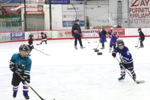 Ice-time at a premium in Moosomin