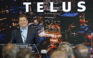 Telus CEO Darren Entwistle to retire at end of June after 26 years in the top job
