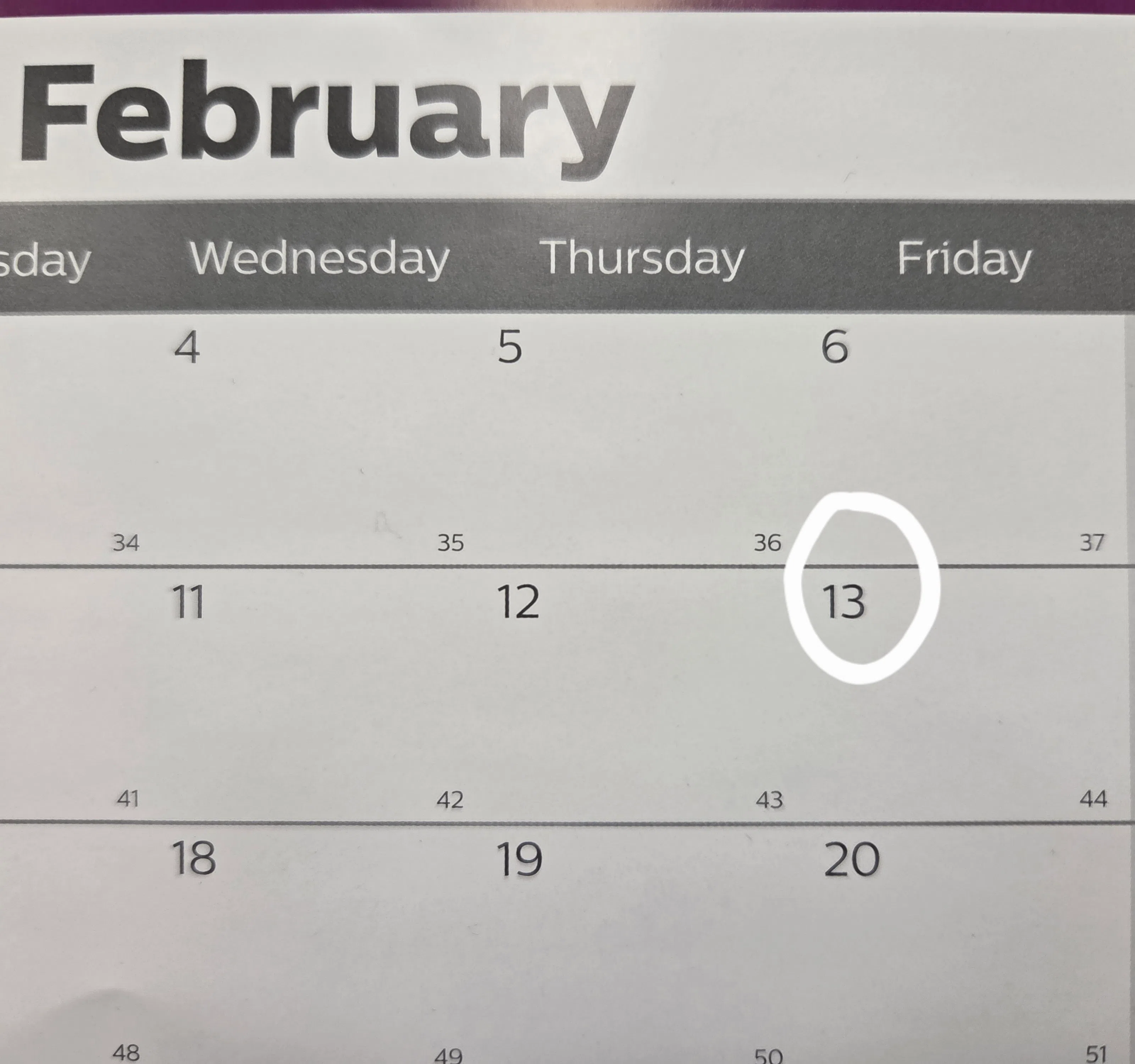 The First of three Friday The 13th’s