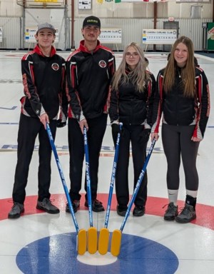 Canora high school curlers medal at districts