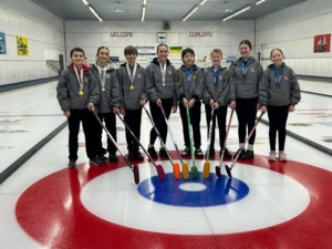 Sturgis junior curlers dominate districts with a double win