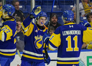 WATCH: WHL Playoff-Bound Saskatoon Blades top Penticton Vees in physical battle