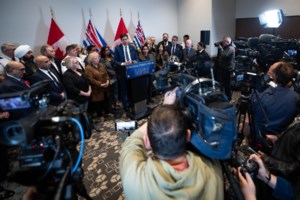 B.C. RCMP say three foreign nationals charged with extortion, one suspect at large