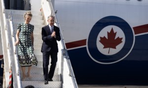 Carney lands in Australia ahead of planned speech to Australian parliament