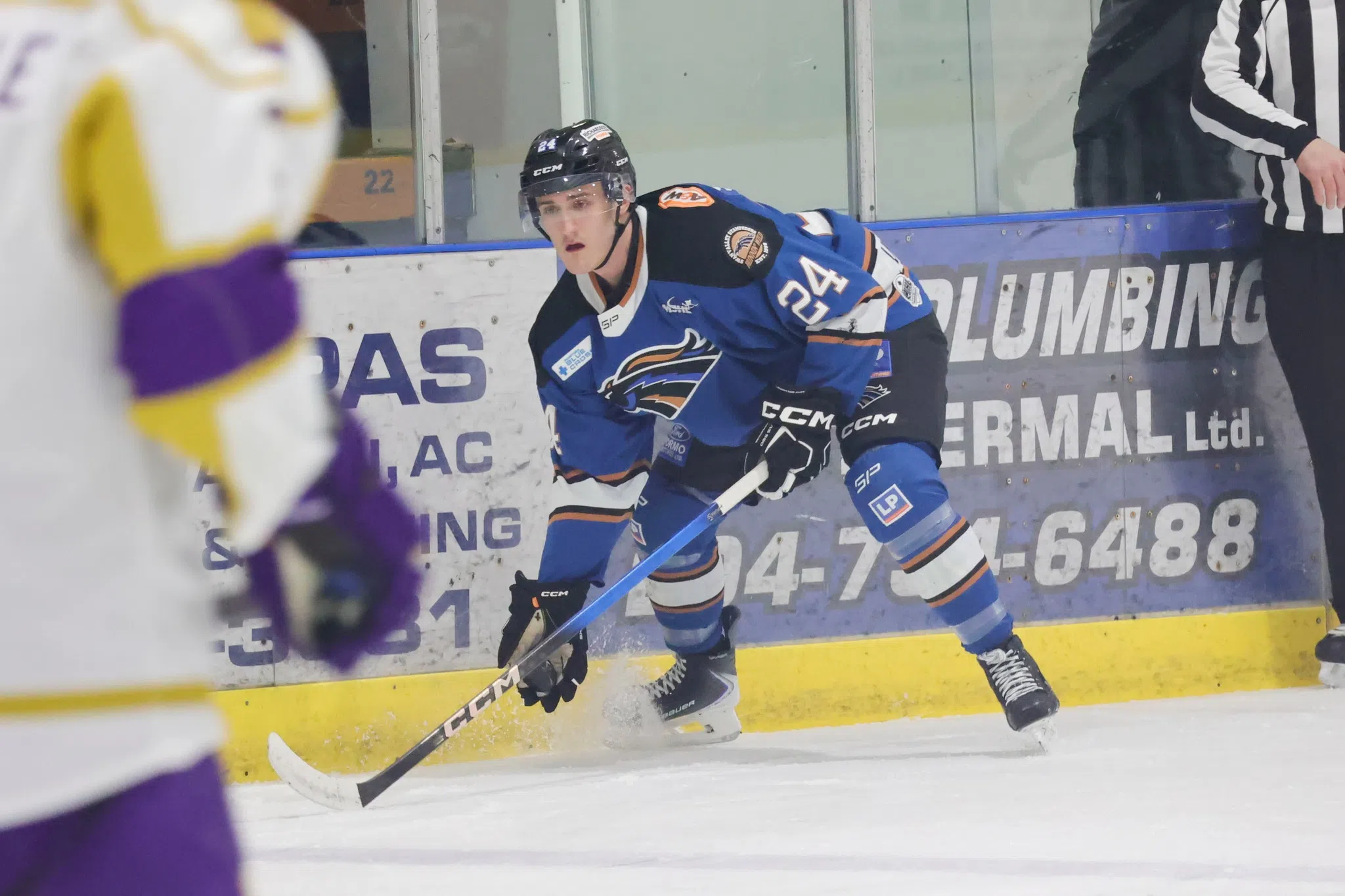 Swan Valley Stampeders rally past NorMan Blizzard to snap three game skid