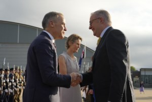 In the news today: Carney in Japan, Ottawa office space, Stronach trial