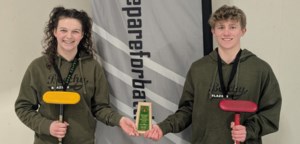 Dinsmore and Beechy athletes competing at SHSAA curling provincials