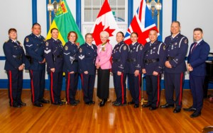 Regina Police officers celebrated for decades of service