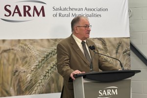 Infrastructure, amalgamation key issues facing Huber at SARM convention