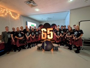 Milestone anniversary celebrated by Saskatoon Police Pipe & Drums
