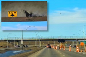 Third overpass strike this month curbs train and vehicle traffic