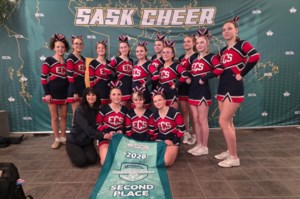 Elecs cheer team finishes second at provincials