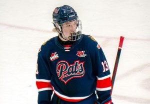 Regina Pat Canadians’ Liam Pue shares how his overtime winner against Moose Jaw Winmar Warriors came to be