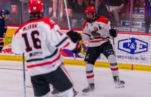 Deklin Larmer scores OT winner as Moose Jaw WINMAR Warriors defeat Regina Pat Canadians in Game 3 of SMAAAHL Final