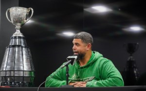 Roughriders' Corey Mace captures CFL's coach of the year award