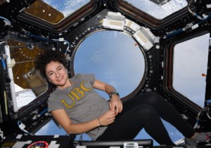 Astronaut and UBC alumna answers questions from space