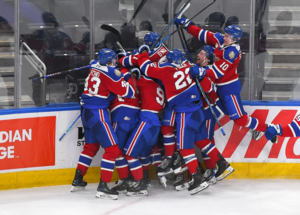 Edmonton Oil Kings survive frantic Saskatoon Blades comeback, win in overtime to tie WHL playoff series