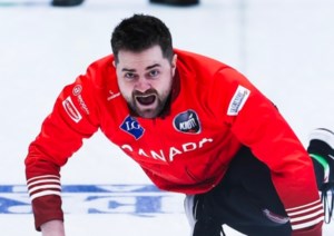 Canada’s Matt Dunstone has no answer for United States in lopsided loss at World Men’s Curling Championship