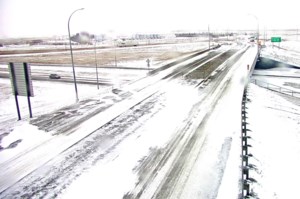 Winter storm hindering travel in south and central Saskatchewan