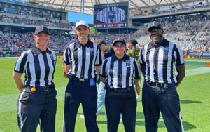 Viral moment for Regina ref with sights on 2028 Olympics