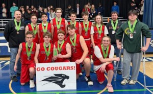 Cougars wrap up ‘incredible season’ with medal at HOOPLA
