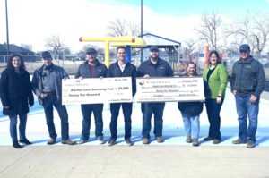 $50,000 donation helps with upgrades to Bienfait's pool