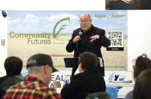 MLA Weedmark outlines budget details to Moosomin Chamber