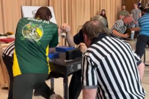 Sask arm wrestlers test strength, resolve at provincials