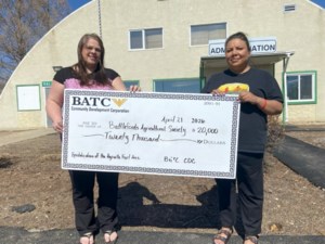 BATC Community Development Corporation donates $20,000 to Battlefords Ag Society