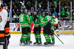 Prince Albert power play paces Raiders to WHL Eastern Conference Final Game 1 victory over Medicine Hat Tigers